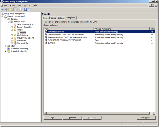 How to exclude individual users or computers from a Group Policy Object