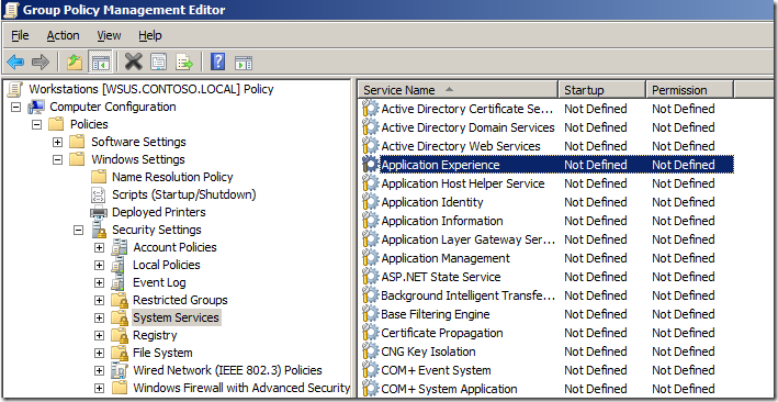 How to use Group Policy to control Services